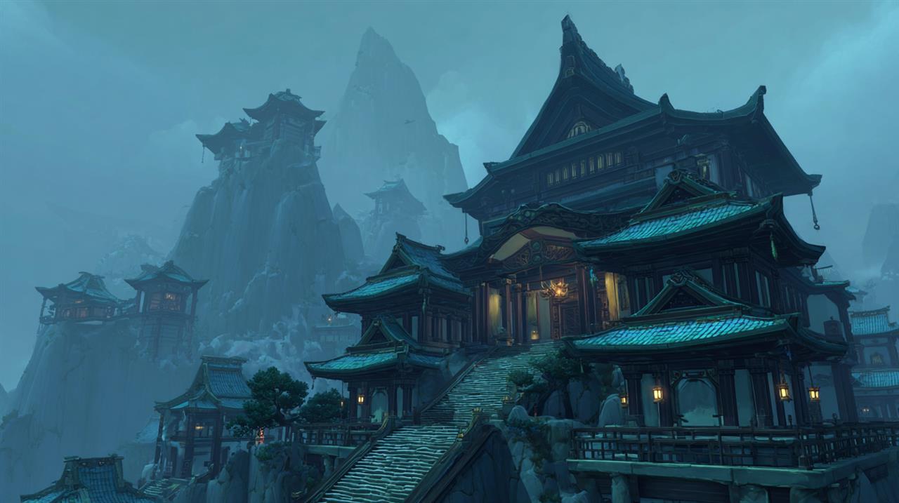 Exploring the mists of pandaria shado-pan monastery