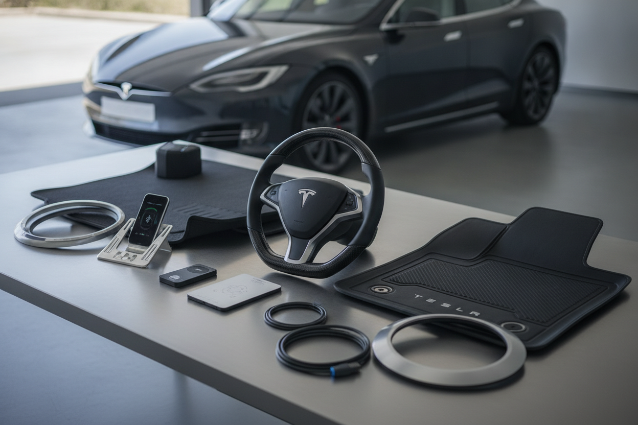 Opgrader din køreoplevelse: Det bedste tilbehør til din Tesla